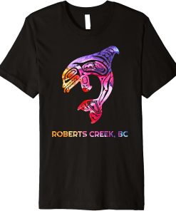 Tribal Roberts Creek OR Orca Killer Whale Native American Premium T-Shirt