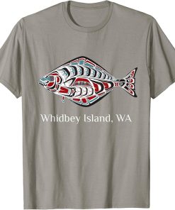 Whidbey Island Washington Native American Orca Killer Whales T-Shirt